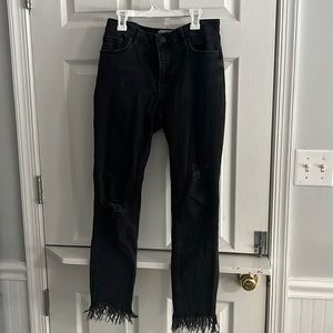 Free People Black Jeans